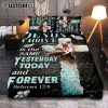 Jesus Christ Lion Face Warrior Quilt Bedding Set - Christian Bedroom - Religious Home Decor