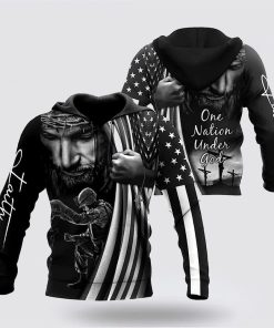 Jesus Christ Name 3D Hoodies For Women Men, God 3D Printed Hoodie, Christian Apparel Hoodies