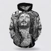 Jesus Christ One Nation Under God Hoodies Jesus Hoodie Men & Women, God 3D Printed Hoodie, Christian Apparel Hoodies