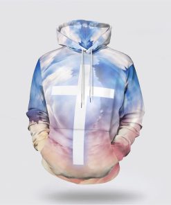 Jesus Christ One Nation Under God Veteran 3D Hoodies For Women Men, God 3D Printed Hoodie, Christian Apparel Hoodies