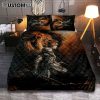Jesus Christ Rises From Cave Quilt Bedding Set Prints - Religious Quilt Bedding Set Art - Christian Cover Twin Bedding Decor