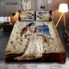 Jesus Christ The Redeemer Bedroom Quilt Bedding Set - Jesus Portrait Quilt Bedding Set Prints - Christian Bedroom