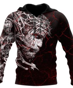 Jesus Christ Wings Tattoo God 3D Hoodie For Man And Women, Jesus Printed 3D Hoodie