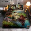 Jesus Christ Washing The Foot Of Disciples Quilt Bedding Set Prints - Jesus Christ Quilt Bedding Set Art - Christian Cover Twin Bedding Decor