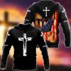 Jesus Christ Wings Tattoo God 3D Hoodie For Man And Women, Jesus Printed 3D Hoodie