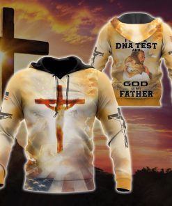 Jesus Christ on the Cross 3D All Over Printed Shirts God 3D Hoodie For Man And Women, Jesus Printed 3D Hoodie