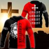 Jesus In My Heart Boxing In My Veins God 3D Hoodie For Man And Women, Jesus Printed 3D Hoodie