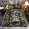Jesus Cross Front Mountain With Sun Shining It Quilt Bedding Set Prints - Religious Quilt Bedding Set Art - Christian Cover Twin Bedding Decor