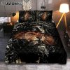 Jesus Cross World Trade Center Building Quilt Bedding Set Prints - Jesus Christ Quilt Bedding Set Art - Christian Cover Twin Bedding Decor