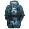 Jesus Crown Of Thorns Hoodie Faith Over Fear Hoodies Jesus Hoodie Men & Women, God 3D Printed Hoodie, Christian Apparel Hoodies