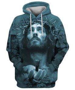 Jesus Crown Of Thorns Hoodie I May Not Be Perfect But Jesus Thinks I'm To Die For Hoodies, God 3D Printed Hoodie, Christian Apparel Hoodies