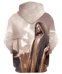 Jesus Faith Hope Love 3D Hoodies Jesus Hoodie Men & Women, God 3D Printed Hoodie, Christian Apparel Hoodies