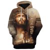 Jesus Faith Hope Love 3D Hoodies Jesus Hoodie Men & Women, God 3D Printed Hoodie, Christian Apparel Hoodies
