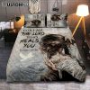 Jesus Girl And Path To Heaven Quilt Bedding Set - Christian Bedroom - Religious Home Decor