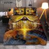 Jesus Gives Hand Under Water Quilt Bedding Set Bedroom - Jesus Quilt Bedding Set Pictures - Christian Quilt Bedding Set Bedroom