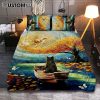 Jesus Hand German Shepherd Quilt Bedding Set - Christian Bedroom - Religious Home Decor