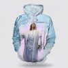 Jesus Holding Candle 3D Hoodies For Women Men, God 3D Printed Hoodie, Christian Apparel Hoodies