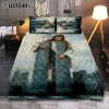 Jesus Holding Lamb Quilt Bedding Set - Christian Bedroom - Religious Home Decor