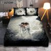 Jesus Hugging Girl Quilt Bedding Set Prints - Jesus Christ Quilt Bedding Set Art - Christian Cover Twin Bedding Decor