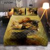Jesus Hugs Lamb Of God Quilt Bedding Set Bedroom - Bible Verse Quilt Bedding Set Art - Christian Home Decor