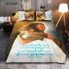Jesus In Crown Of Thorns Watercolor Quilt Bedding Set Prints - Jesus Quilt Bedding Set Art - Christian Bedroom Decor