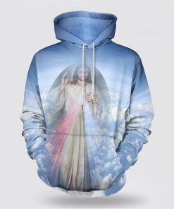 Jesus I Trust In You 3D Hoodies For Women Men, God 3D Printed Hoodie, Christian Apparel Hoodies