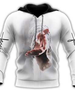 Jesus In The Arms Of Lord God 3D Hoodie For Man And Women, Jesus Printed 3D Hoodie