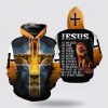 Jesus Is My God My King My Lord 3D Hoodies For Women Men, God 3D Printed Hoodie, Christian Apparel Hoodies