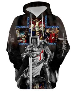 Jesus Is My God My King My Lord My Savior Hoodie For Men & Women, God 3D Printed Hoodie, Christian Apparel Hoodies