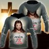 Jesus Is My Savior I Can Do All Thing Through Christ God 3D Hoodie For Man And Women, Jesus Printed 3D Hoodie