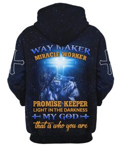 Jesus Is My Savior Hoodie For Men & Women, God 3D Printed Hoodie, Christian Apparel Hoodies