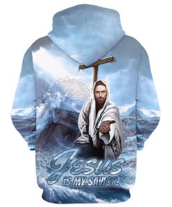 Jesus Is My Savior Hoodie Jesus Hand Hoodies Jesus Hoodie Men & Women, God 3D Printed Hoodie, Christian Apparel Hoodies