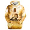 Jesus Is My Savior Hoodie Jesus Hand Hoodies Jesus Hoodie Men & Women, God 3D Printed Hoodie, Christian Apparel Hoodies
