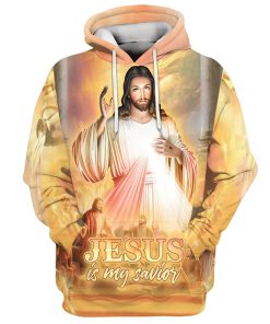 Jesus Is My Savior Hoodie Jesus With His Disciples 3D Hoodies Jesus Hoodie, God 3D Printed Hoodie, Christian Apparel Hoodies