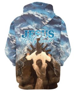 Jesus Is My Savior Hoodies Jesus Hoodie Men & Women, God 3D Printed Hoodie, Christian Apparel Hoodies