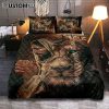 Jesus Lion And Warrior Quilt Bedding Set Art - Christian Art - Bible Verse Bedroom - Religious Home Decor