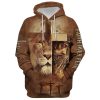 Jesus Lion Faith Over Fear Christ Hoodies, Christ God Hand Hoodie For Men & Women, God 3D Printed Hoodie, Christian Apparel Hoodies