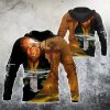 Jesus Menditation God 3D Hoodie For Man And Women, Jesus Printed 3D Hoodie