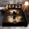 Jesus Loves Me Quilt Bedding Set Bedroom Print - Decoration For Girls Boys Toddler Bedroom - Christian Quilt Bedding Set Bedroom Decor