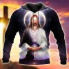 Jesus Mexican Pride God 3D Hoodie For Man And Women, Jesus Printed 3D Hoodie