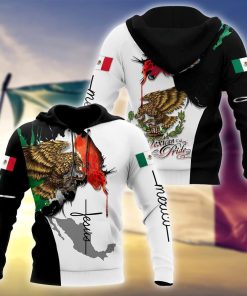 Jesus Mexican Pride God 3D Hoodie For Man And Women, Jesus Printed 3D Hoodie