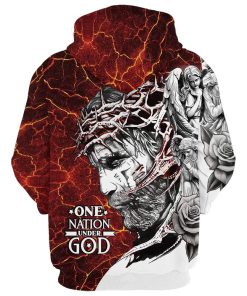 Jesus My God My King God Hoodies Jesus Hoodie Men & Women, God 3D Printed Hoodie, Christian Apparel Hoodies
