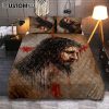 Jesus On The Cross Quilt Bedding Set Bedroom - Jesus Quilt Bedding Set Pictures - Christian Quilt Bedding Set Bedroom