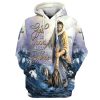 Jesus Is My Savior Knight 3D Hoodies Jesus Hoodie Men & Women, God 3D Printed Hoodie, Christian Apparel Hoodies