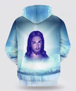 Jesus Pictures 3D Hoodies For Women Men, God 3D Printed Hoodie, Christian Apparel Hoodies