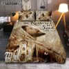 Jesus Portrait Quilt Bedding Set Prints - Jesus Quilt Bedding Set Art - Christian Bedroom Decor