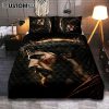 Jesus Portrait Quilt Bedding Set Prints - Jesus Quilt Bedding Set Art - Christian Bedroom Decor