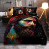 Jesus Portrait Quilt Bedding Set Prints - Jesus Quilt Bedding Set Art - Christian Bedroom Decor 1