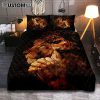 Jesus Pray The Peace Of God Quilt Bedding Set Prints - Jesus Christ Quilt Bedding Set Art - Christian Cover Twin Bedding Decor