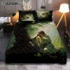 Jesus Praying In The Garden Quilt Bedding Set Prints - Jesus Quilt Bedding Set Art - Christian Bedroom Decor